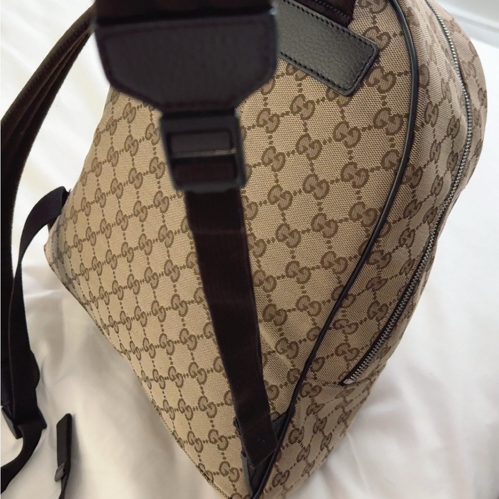 Gucci Beige and Brown Men's Backpack - Picture 4 of 9